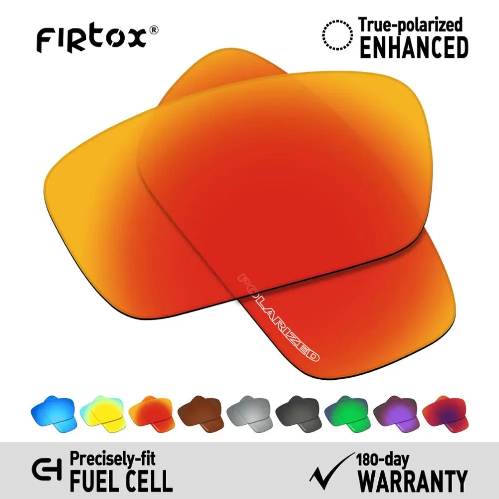 Firtox Anti-Seawater Polarized Lenses Replacement for-Oakley Fuel cell OO9096 Sunglasses (Lens Only) - Multiple Colors