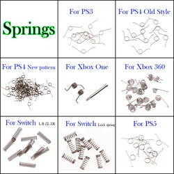 10pcs Replacement L1 L2 R1 R2 For Sony PS3 PS4 PS5  Controller Springs For PS3 XBOX ONE  XBOX360 Controller repair parts Spring