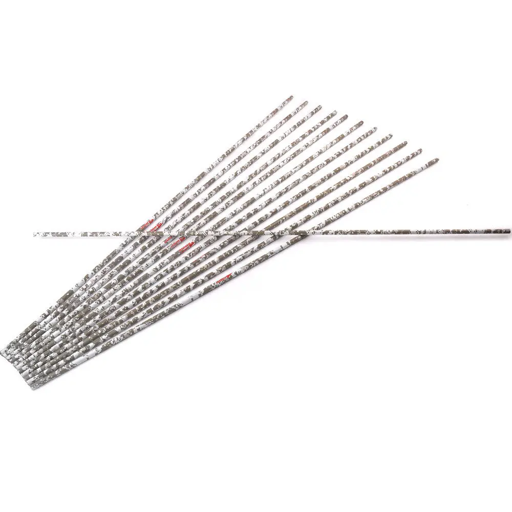 Linkboy-Pure Carbon Archery Arrows Shaft, 30 ", ID6.2mm, SP400 for Traditional Compound Bow Hunting, Outdoor Sport, 12Pcs image 2
