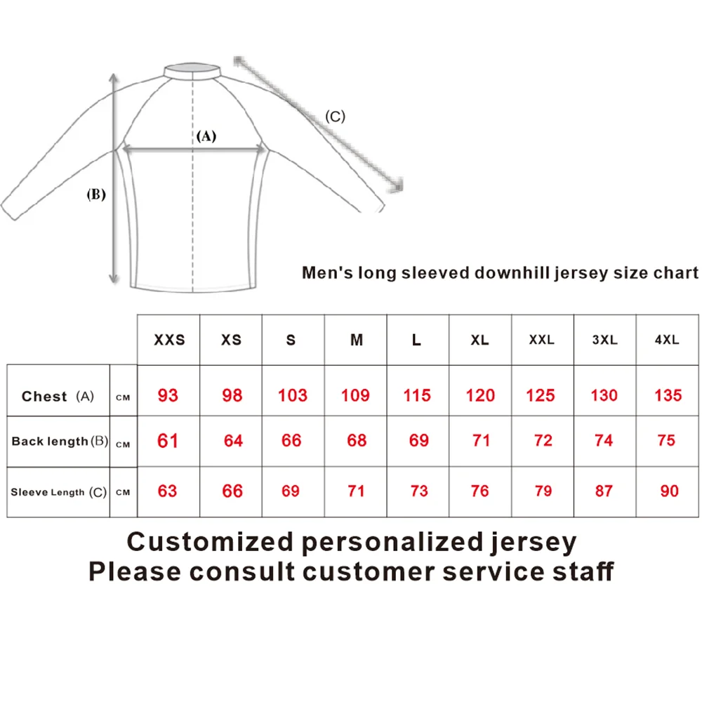 Motocross Enduro Jerseys Downhill Mountain Bike Jersey MX Motorcycle Racing Cycling Clothes MTB T-shirt Maillot Ciclismo Hombre