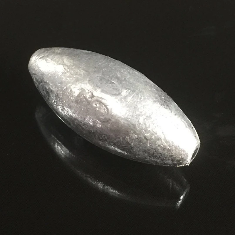 1 حزمة 1 جرام-100 جرام الرصاص غرق الزيتون شكل الصيد غطاسون صنارة الرصاص الوزن سبليت النار غرق الطعم هوك ربط معالجة #3