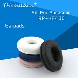 Earpads For Panasonic RP HF400 RP-HF400 Headphone Accessaries Replacement Ear Cushions Wrinkled Leather Material
