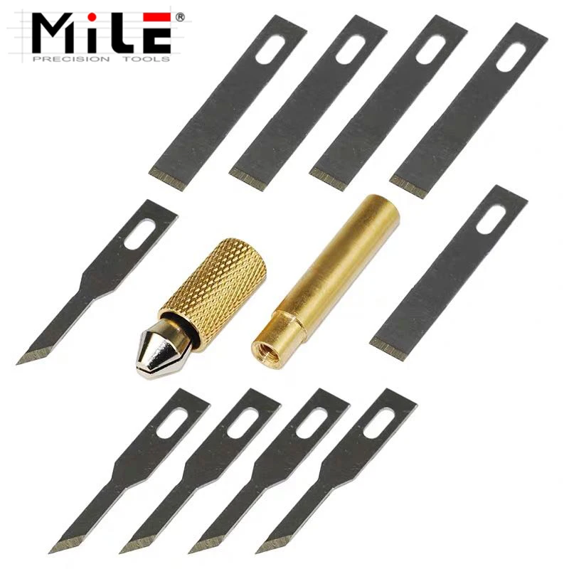 MILE 936 Soldering Iron Heating Blade Fingerprint IC Mainboard Repair Tools For Mobile Phone Glass Glue Remove Cleaning Tool