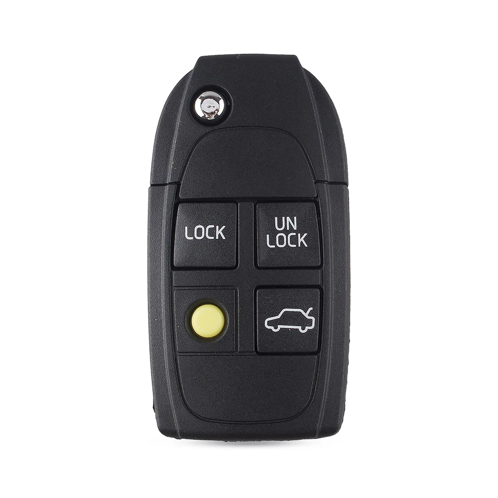 KEYYOU 2/3/4/5 BNT Modified Switchblade Flip Folding Smart Remote Car Key Shell Fob For Volvo S40 S60 S70 S80 V40 V70 XC90 XC70