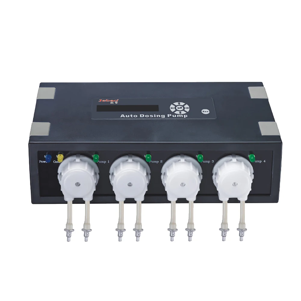 

Auto Dosing Pump DP-4 Peristaltic Pump for Marine Tank Coral Reef Coral Feeder Titration Pump Four Micro-peristaltic Pumps