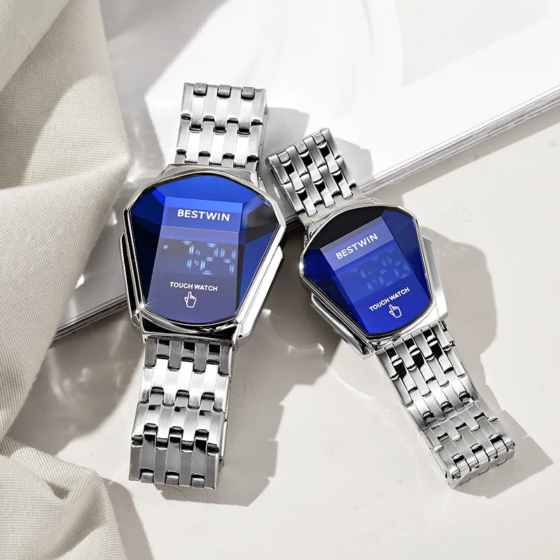 Montres de Couple pour hommes et femmes, montre-bracelet de Sport de marque pour hommes et femmes, affichage de l'horloge, étanche