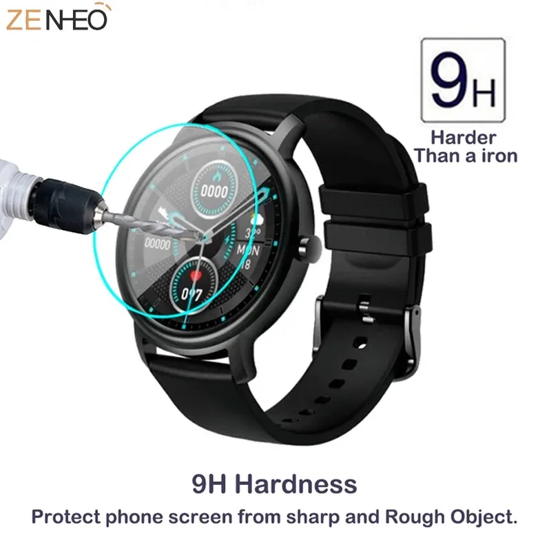 BEHUA Gehärtetem Glas Uhr Screen Film Schutz Abdeckung Für Xiaomi Uhr Air Schutzhülle Smartwatch Für Mibro Air Zubehör Film
