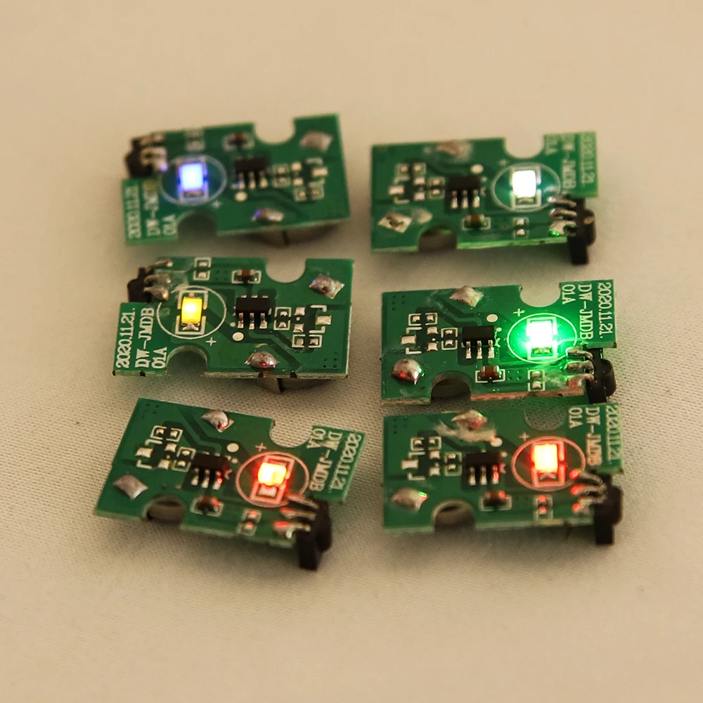 

3pcs LED Switch Lighting Chip Animation Hand To Do Plus Light Model Toys Wireless Lighting