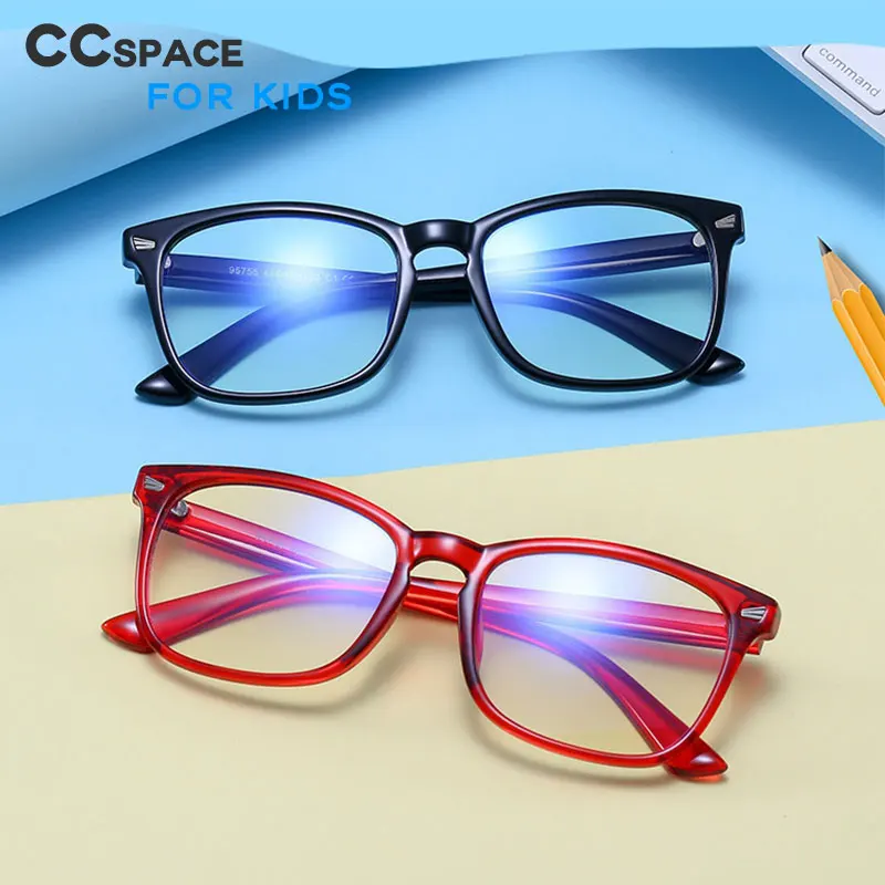 Lunettes d'ordinateur Anti-lumière bleue, monture tendance pour enfants et étudiants, 48257