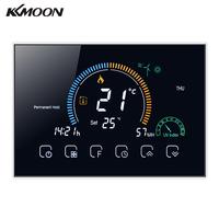 KKMOON ℃/ ℉ Switchable Wi-Fi Smart Programmable Thermostat Voice APP Control LCD Water/ Gas Boiler Heating Thermoregulator