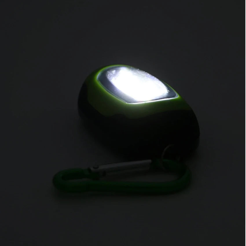 Mini llavero de luz LED, linterna COB, 3 modos, iluminación portátil para exteriores, luz de trabajo magnética fuerte