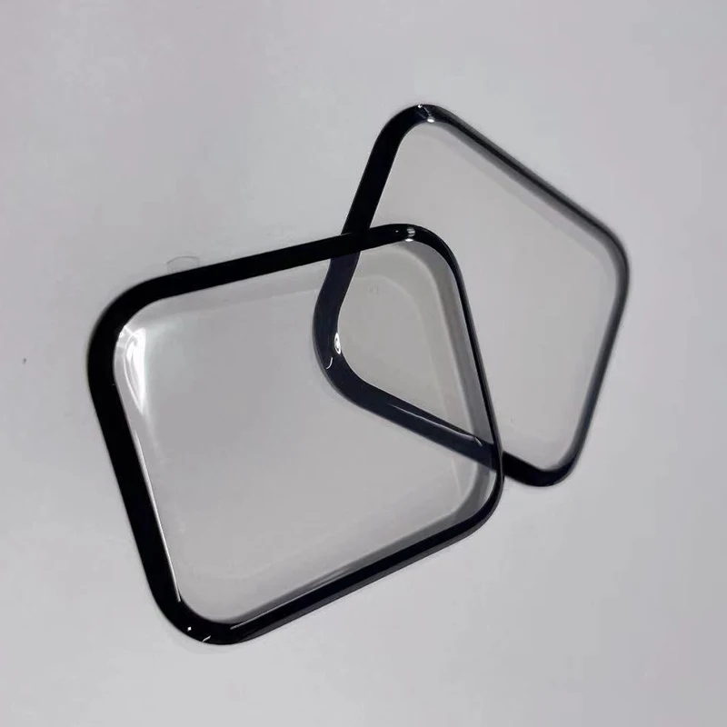 3pcs/lot Protective Film For Apple Watch Series 7 45mm 41mm SmartWatch Clear 3D Transparent Screen Protector Films Full Cover