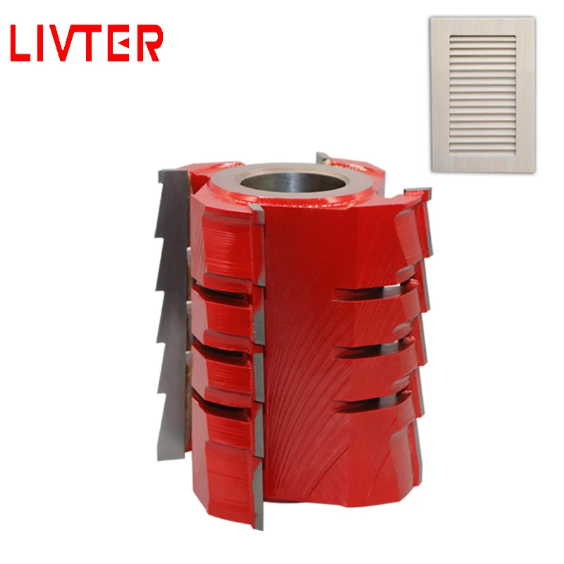 

LIVTER 4 teeth door shutter blind end mill knife wood shaper cutter carbide spindle moulder blade