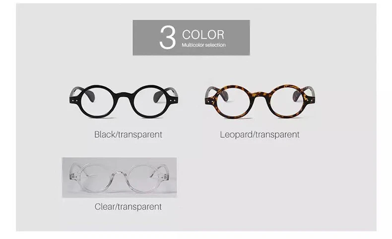 Runde Lesebrille für Herren, blaues Licht blockierende Korrektionsbrille für Damen – Detail 2