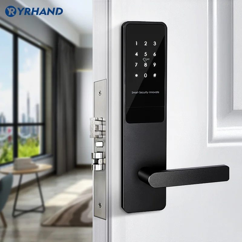Cerradura Digital electrónica TTlock, dispositivo de seguridad sin llave, con pantalla táctil inteligente, para el hogar, la Oficina y el