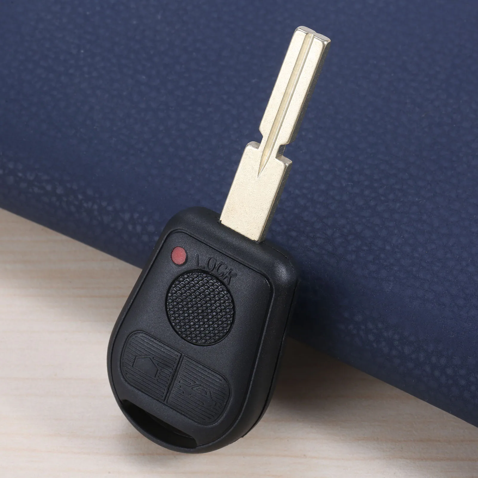 3 Button Auto Replacement Remote Key Fob Shell Case Cover Uncut Blade Key for BMW 3 5 7 Series Z3 E46 E39 E38 E36