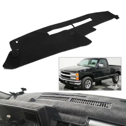 Car Dash Mat Dashboard Cover Dashmat For Chevrolet Silverado C1500 C2500 C3500 K1500 K2500 K3500 1988-1994 Left Drive