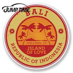 Jump Time for Bali Indonesia Vinyl Sticker Decal Laptop Luggage Travel Tag Gift Decal Rear Windshield Waterproof Car Accessories