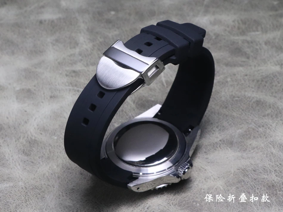 18mm 20mm 22mm Rubber Silicone Watch Strap New Grind Arenaceous Substitute Belt Special for Omega Tudor Watch