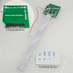 B101UAN01.7 HW0A LVDS Adapter Connector 0.5 Pitch 34P FFC FPC MIPI LVDS Adapter Plate 34 Pin FFC MIPI (4 data lanes) LVDS Plate