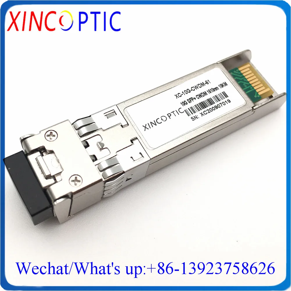 

10G 10KM 1610nm CWDM SFP+ Transceiver Module,10Gbp CWDM SFP+ 10km DFB DOM Duplex LC SMF Fiber Optic Transceiver Module