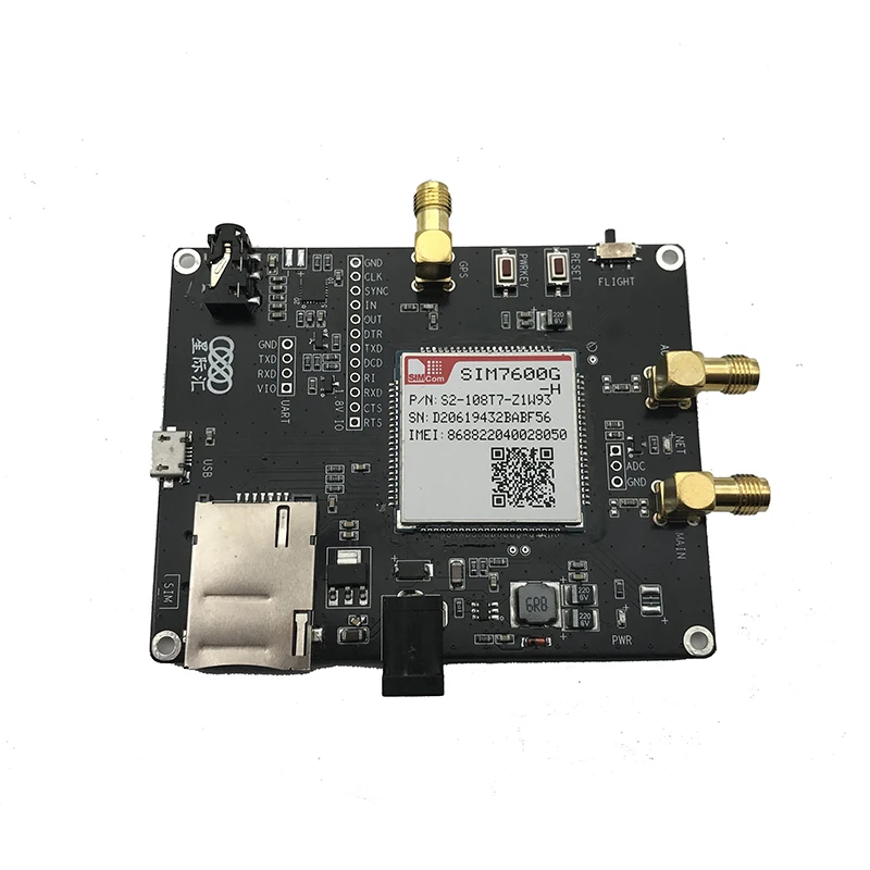 SIMCOM SIM7600G-H Breakout board 4G LTE Cat1 module Global band compatible with SIM7600 SIM7500 SIM7600X-H 100% New module weld