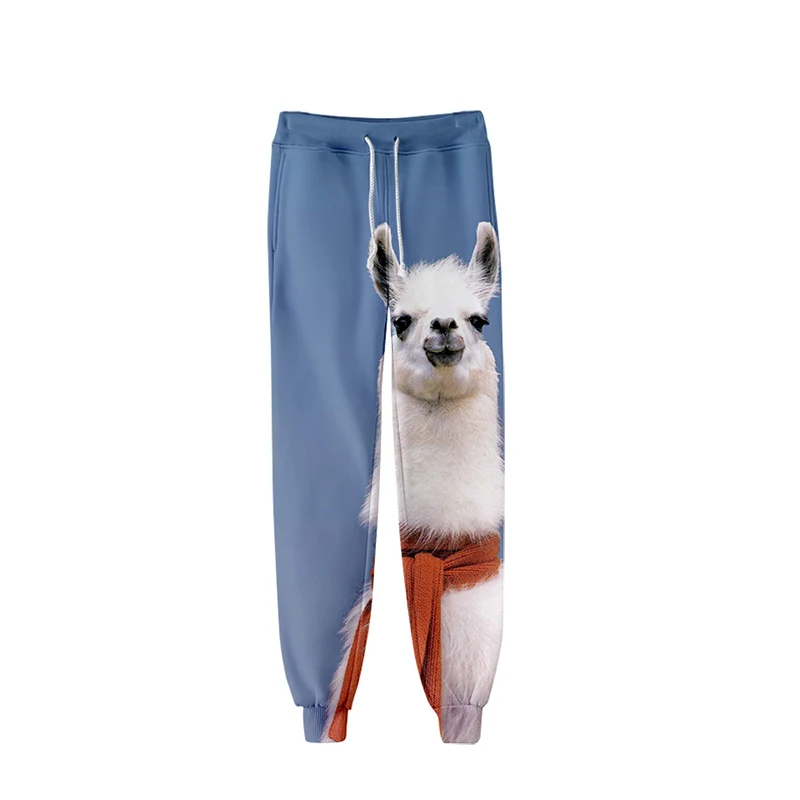 

New 3d Print Animal Funny Cartoon Alpaca Fashion Jogger Harem Pant Casual Men Women Long Loose Trousers Fitness Pants Sweatpants