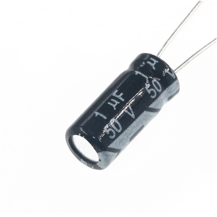 50V 1UF 50V 1UF Volume 5*11 50V 2.2uF 5*11mm 5X11 50V 4.7UF 5*11 4*7 in-line high quality aluminum electrolytic capacitor