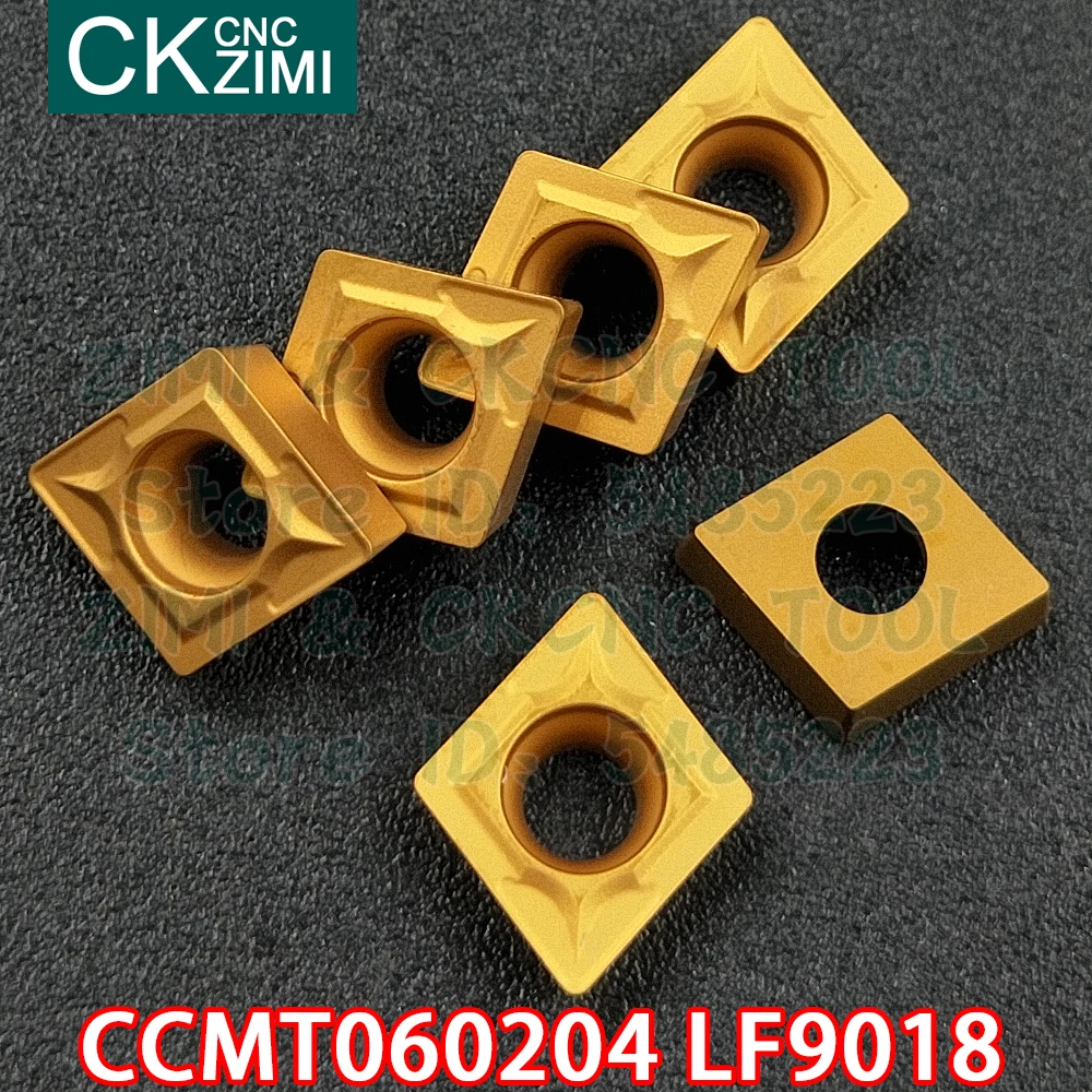 CCMT060204 LF9018 CCMT 060204 LF9018 карбидные вставки внутренние токарные вставки инструменты CNC токарный металлический токарный инструмент для стали