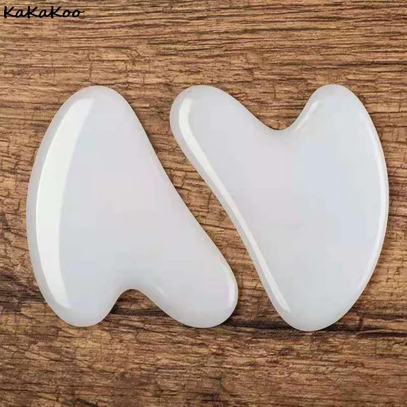 Face Massage Jade Roller Rose Quartz Natural Stone Gua Sha Slimmer Lift Wrinkle Double Chin Remover Beauty Care Slimming Tools