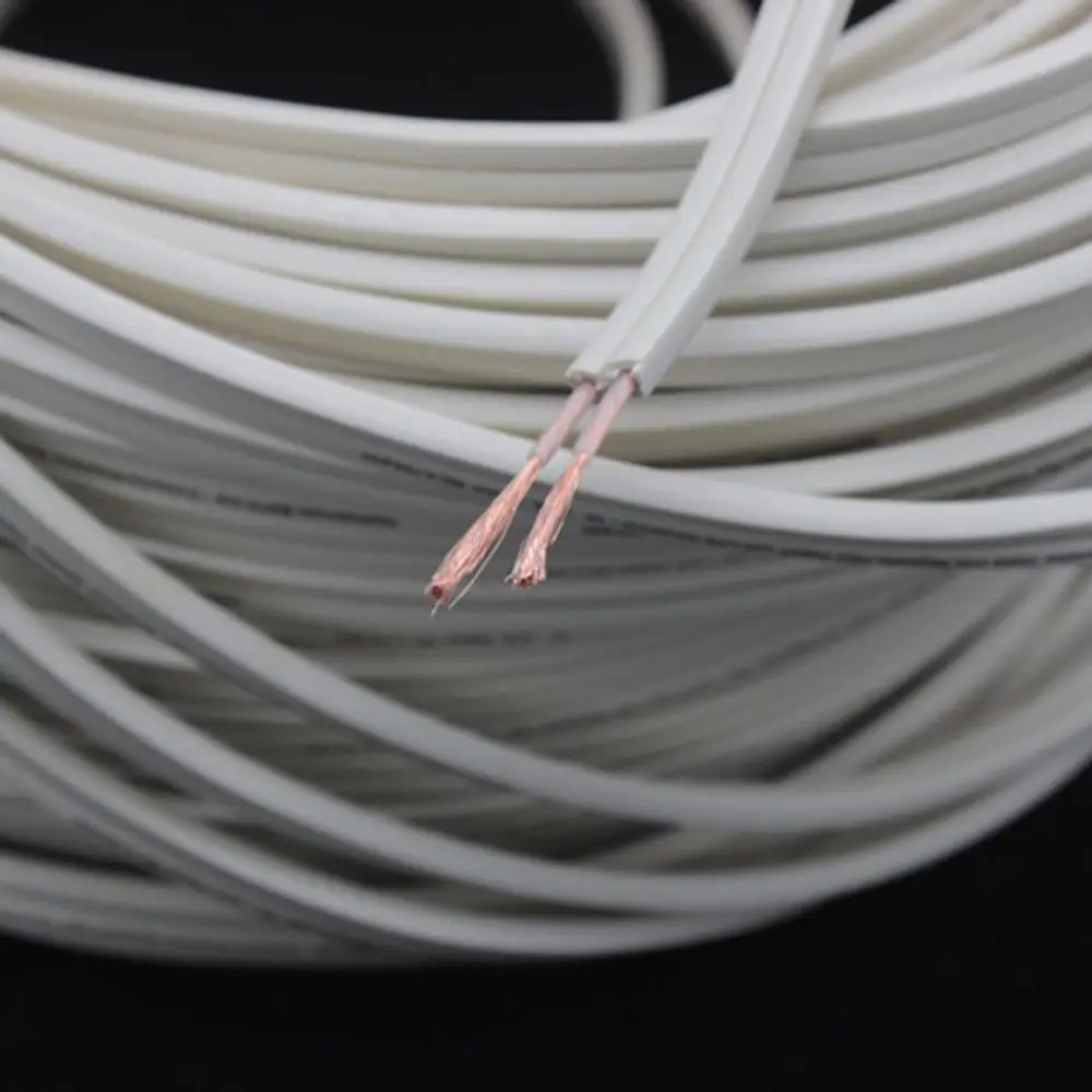 Hifi Audio Amplifier Cable Professional Audio Speaker Sound Cable Line Oxygen Free Copper Speaker Wire for Home Theater DVD KTV