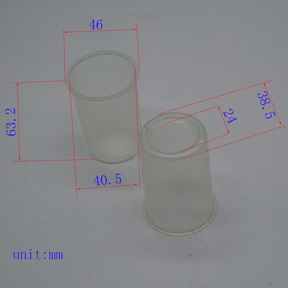 30pcs 63*46 plastic bucket/ bubble tube/ toy accessories/ technology production/ windmill model parts STEM