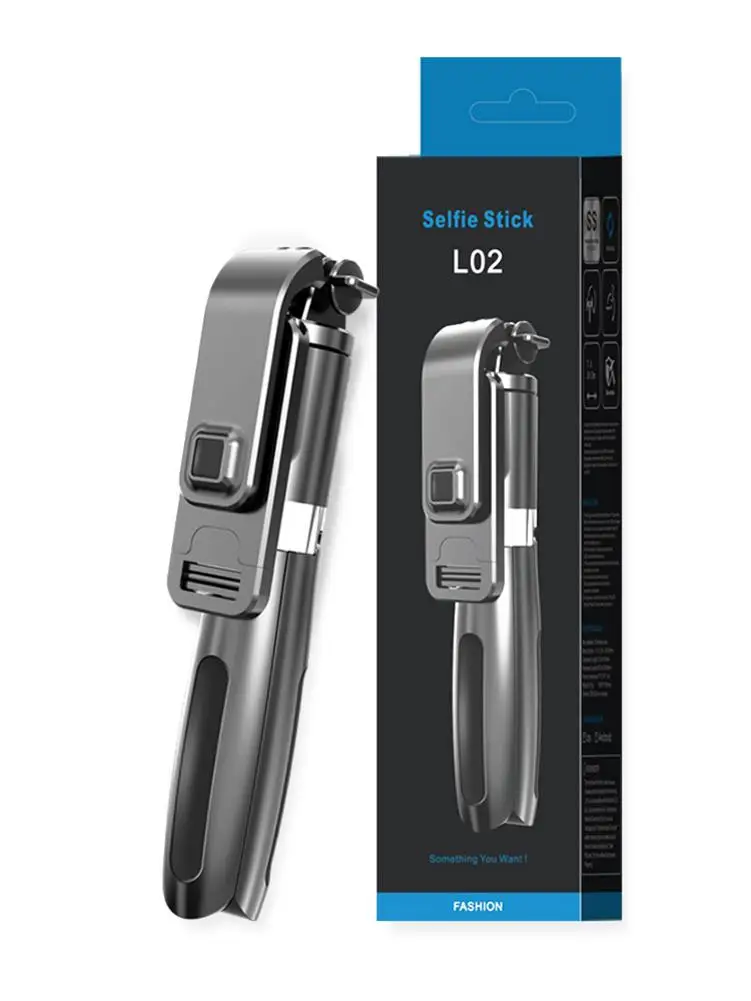 حامل ثلاثي متنقل Selfie عصا للهاتف المحمول صور التقاط بث مباشر قابلة للشحن بلوتوث التحكم عن بعد حامل ثلاثي القوائم القطب هواتف رخيصة شحن مجاني 2022