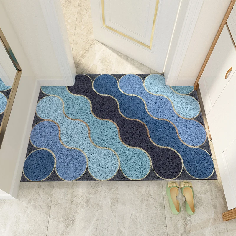 

Living Room Hallway Home Mats Carpet Kitchen Mat Bathroom Mat PVC Non-slip Door Mat Carpet Can Be Cut Custom Entrance Door Mats