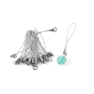 20-100 Adet Boncuk Kement Kordon ıstakoz kanca Halat, Noel Çan, Düğme Kanca, Cep telefon kayışı Charm Anahtarlık Çanta Aksesuarı 8 en çok satan, anahtarlık için ıstakoz toka-no. 2