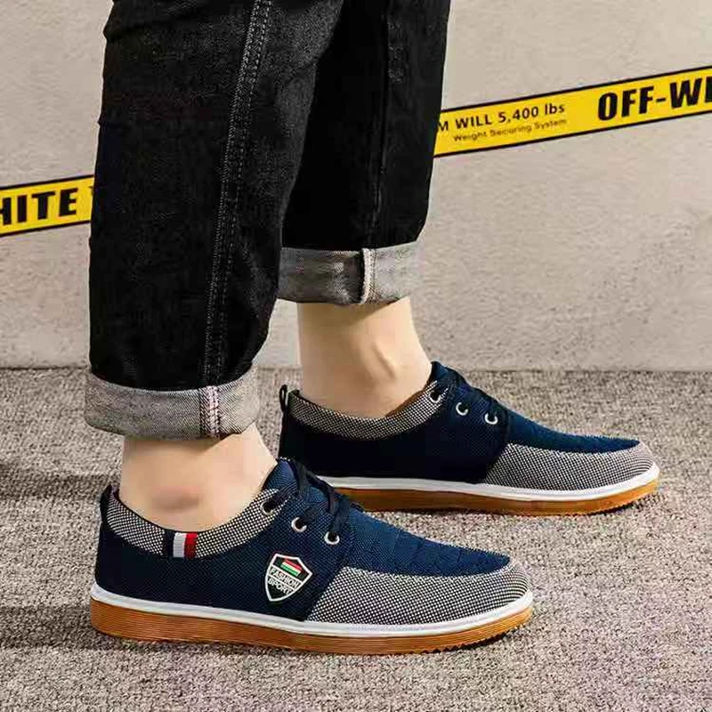 Hot Sale New Men Casual Shoes Fashion Men Shoes Canvas Men Loafers Moccasins Men\'s Flats Male Driving Shoes tenis masculino