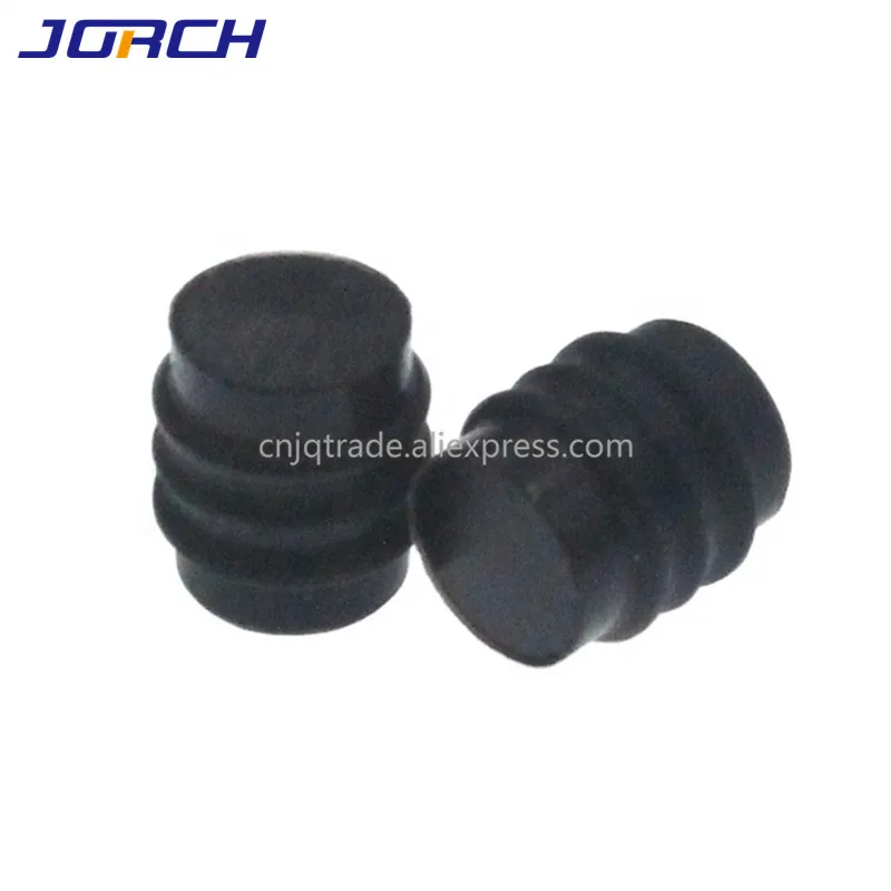 100pcs Blind Sealed Waterproof 5.5mm Automotive Plug Silicone Rubber Seal Wire Seals 7160-9465