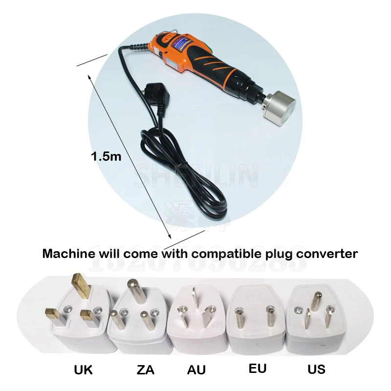 Enlarge Powerเครื่องCappingขวดหมวกขันเครื่อง5-60กก.Chuck Cappingเครื่องมือBverageขวดปิดผนึกอุปกรณ์