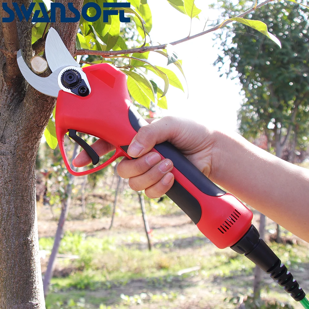 Garden Pruner Scissors 43.2V  Pruning shears electric Brushless Motor Professional Home Garden MAX 3.5mm Lithium Battery