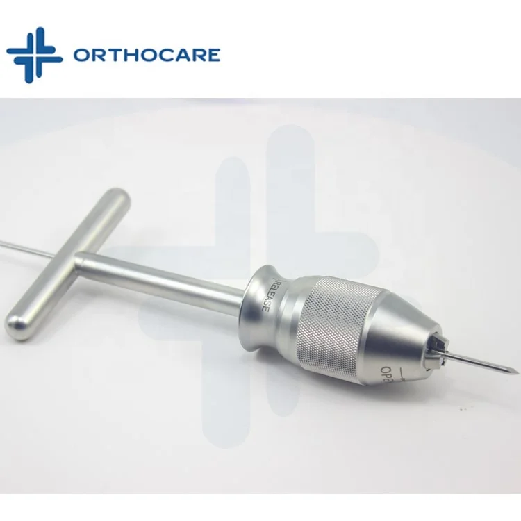 Orthopedic Surgical Instruments T Handle Cannulated Chuck