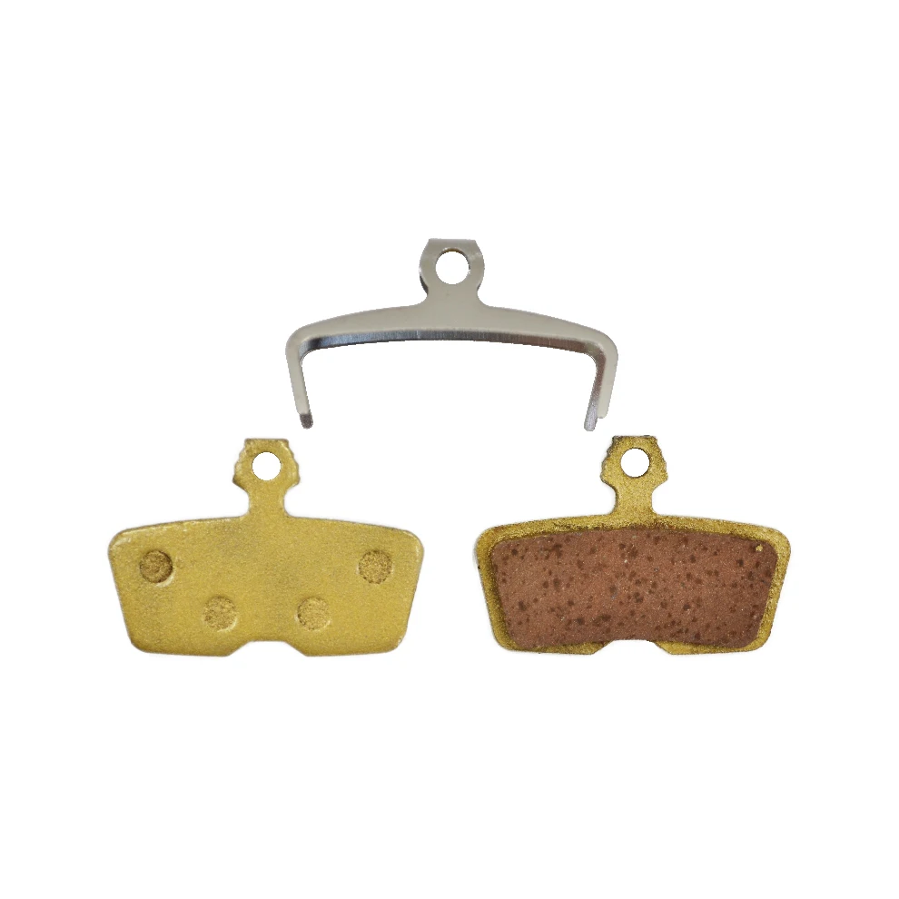 EOOZ 2 Pairs Metal Bicycle Metallic Disc Brake Pads For SRAM Code 2011+ / Guide -re 2011+ / Sram Red 22 / S-700