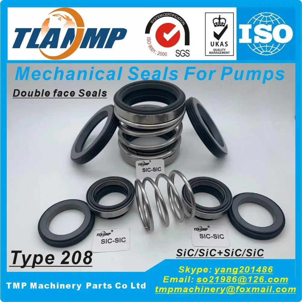 208-20 Double Face TLANMP Mechanical Seals | Shaft Size 20mm, Outer Size 35mm