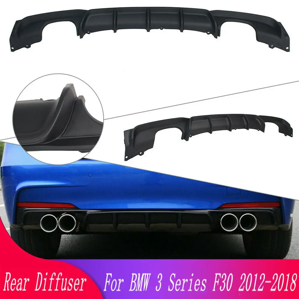 

Car Rear Bumper Lip Diffuser Spoiler For BMW 3 series F30 F31 320i 328i 330i 335i 340i M-sport 2012 2013 2014 2015 2016 2017 18