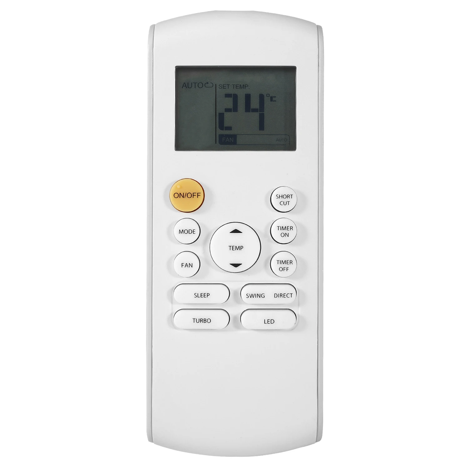 Mando a distancia para Midea Airfel Htw R57B1/BGE RIENT RG57B1 RG57B/BGE RG57B2 RG57D/BGE, Control de aire acondicionado
