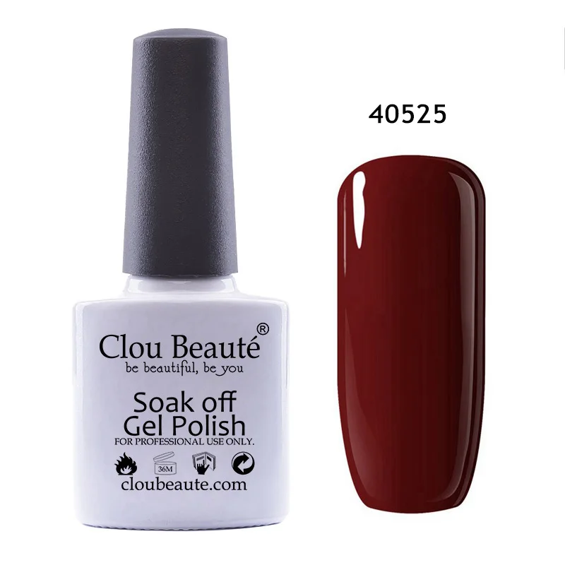 Clou Beaute UV Gel Nagellak Soak Off Gel Lak 10ml Nail Art Gel Hybrid Vernis Vernis Semi Permanente top Coat Base Coat