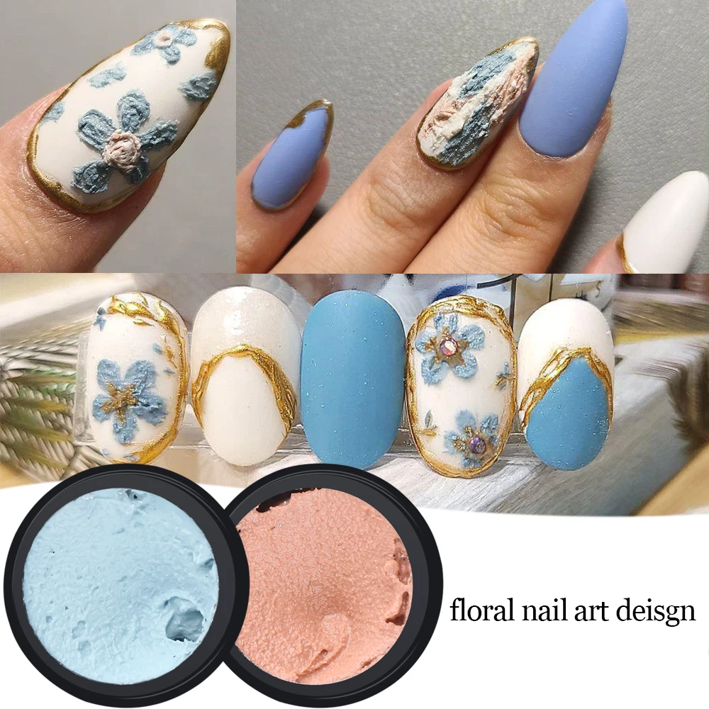 5Ml Thạch Cao Gel Móng Tay Trắng Acrylic Nổi Vẽ Gel Người Mẫu Sơn Mài Thạch Cao Khắc Bán Vĩnh Cửu Dầu Bóng GL1885-1