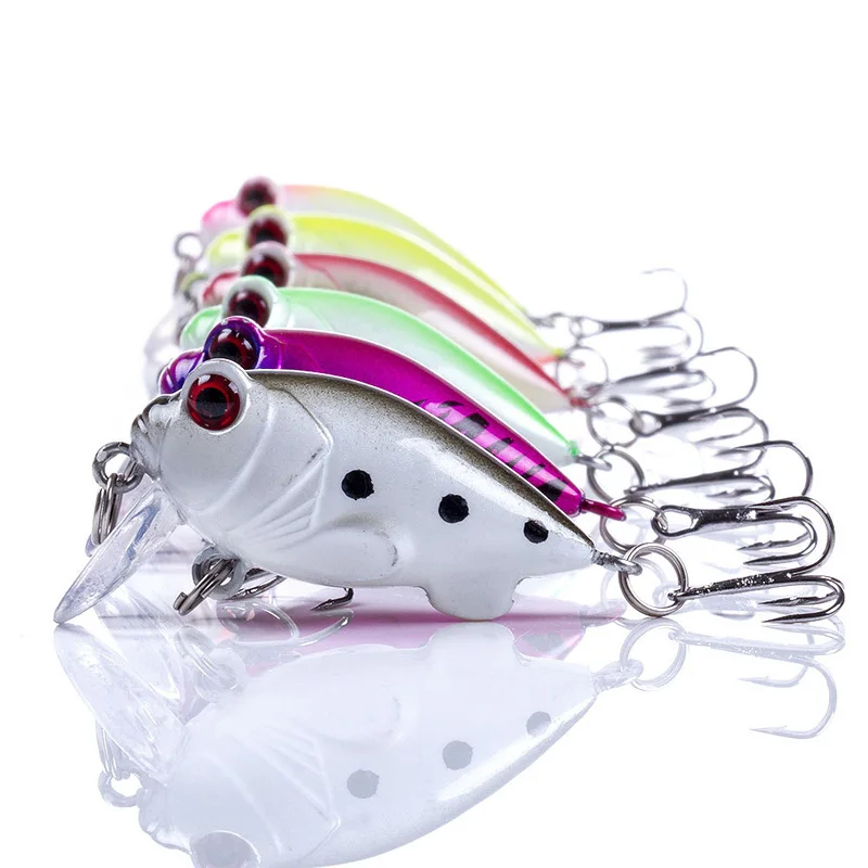 1PCS Wobblers Quality Crankbait Simulation Fishing Lure about 5cm 5g Jerkbait Floating Hard Bait Bass Carp Pesca Fishing Tackle