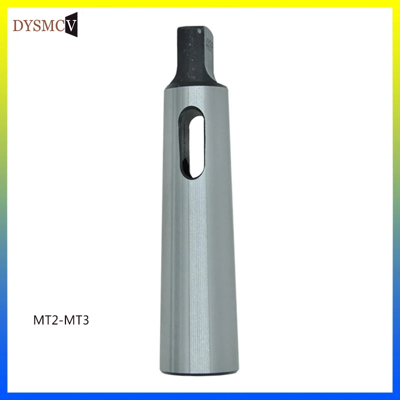 1 unit Morse Cone Adapter MT2 to MT3 Morse Spindle Reduction Adapter Drill Sleeve for Lathe Milling