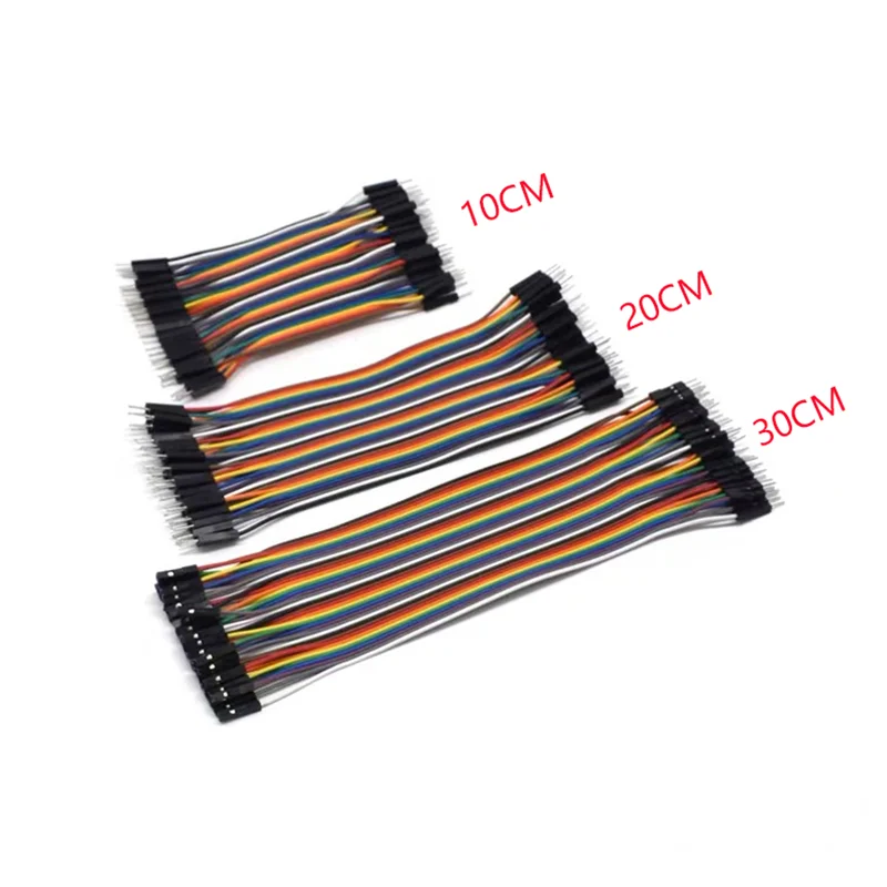 Dupont Line 10cm 20CM 30CM Male to Male+Female to Male + Female to Female Jumper Wire Dupont Cable for arduino DIY KIT