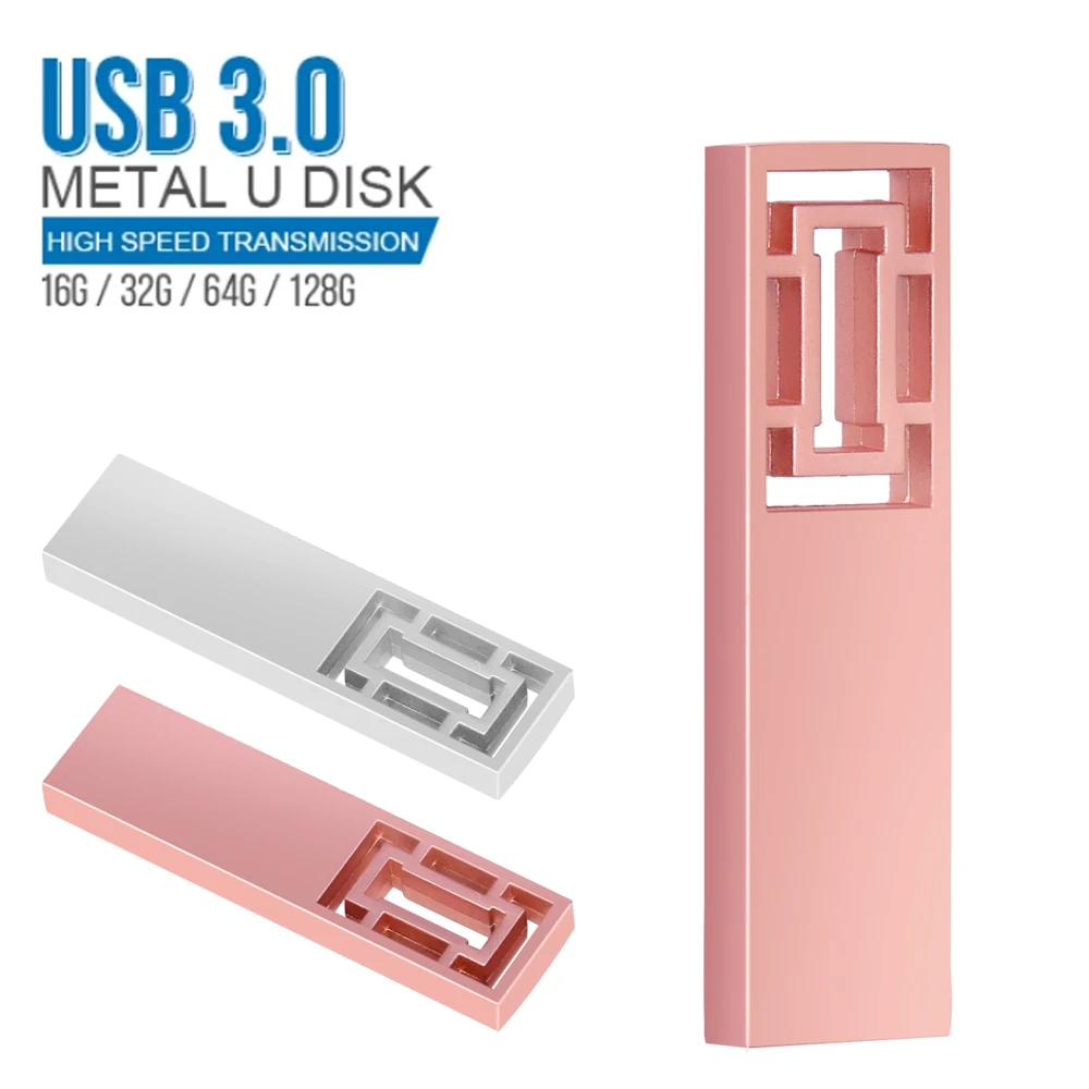 USB Flash Drive 128GB Flash Memory Card 32GB Pendrive 64GB USB Stick 16gb 8Gb 4GB USB 3.0 Memory flash stick For business gift